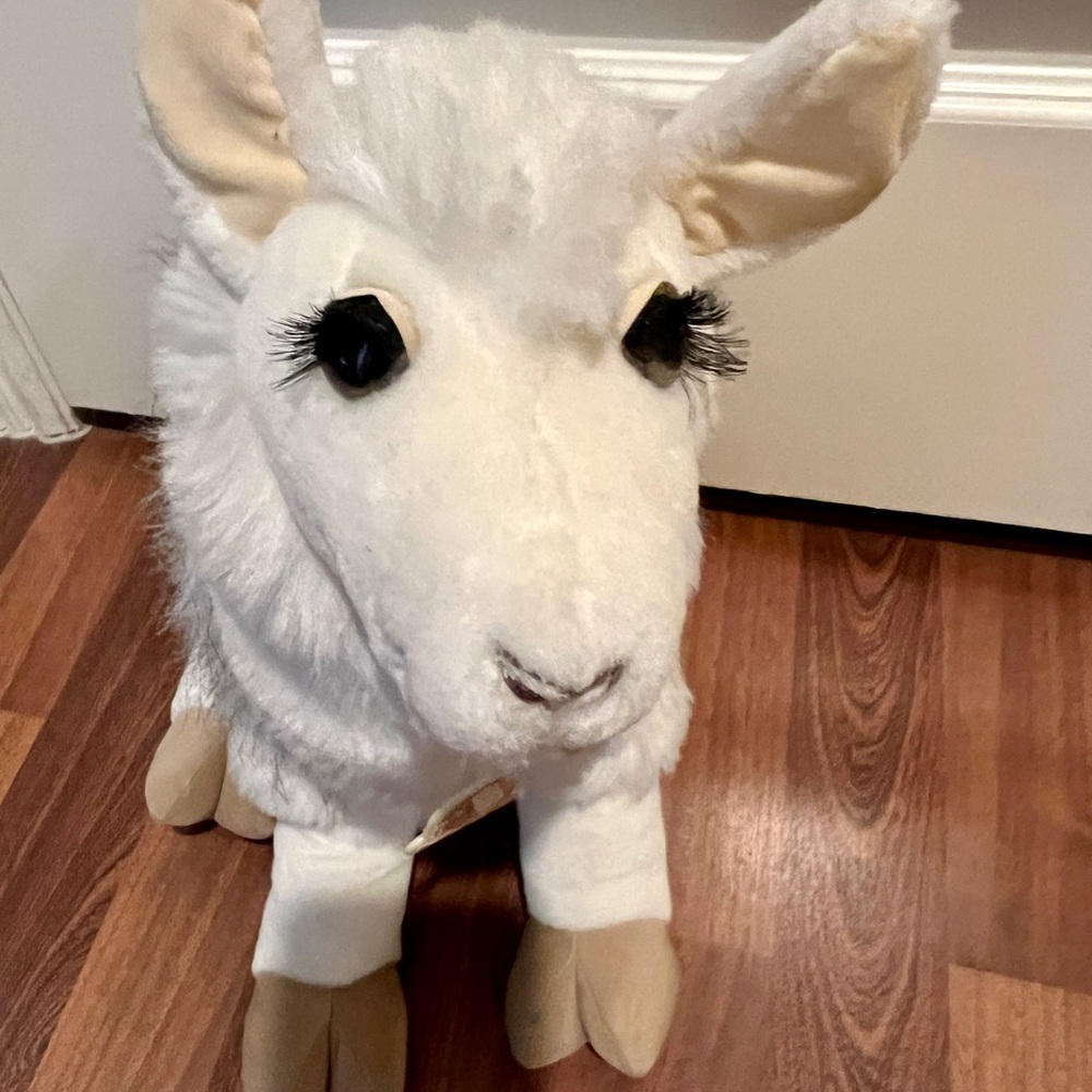 VINTAGE 1988 HEARTLINE Graphics Rare StandUp Llama Stuffed ANIMAL PLUSH …